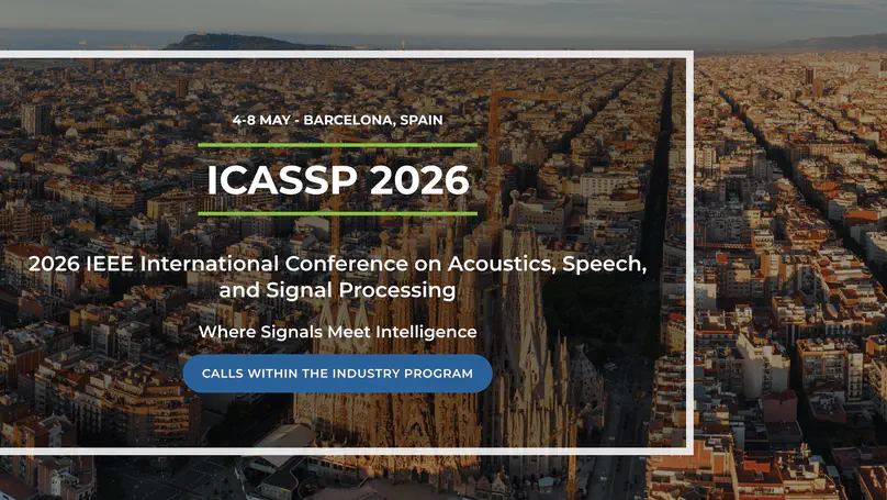 ICASSP 2026